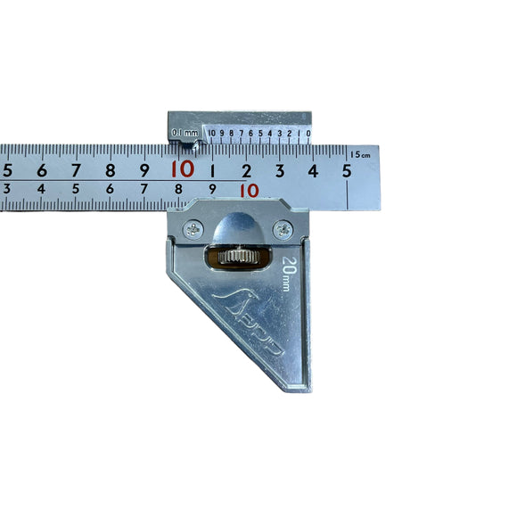 Japansk multi-vinkel med innovativt flytbart stop - 30 cm