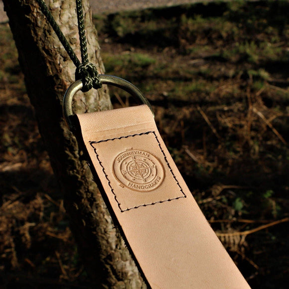 Rejsestroppen – kompakt læderstrop til skarphed på farten - Snedkerværktøj