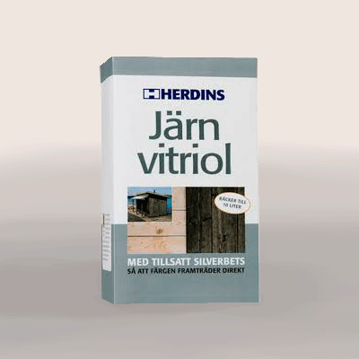 Jernvitriol og sølvbejse 300g. - Snedkerværktøj
