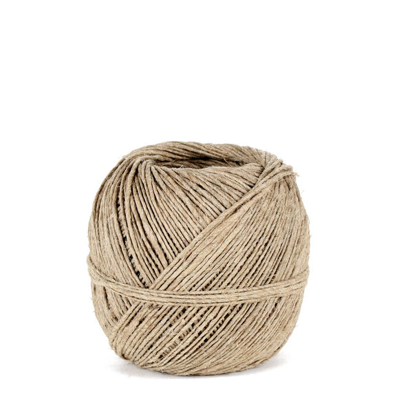 100m 1.2 mm ball natural linen string - Snedkerværktøj