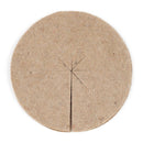 700g/m² Natural Jute Felt Mulch Disc - Snedkerværktøj