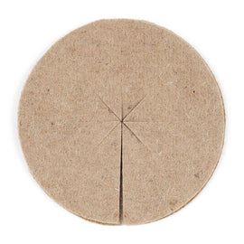 700g/m² Natural Jute Felt Mulch Disc - Snedkerværktøj
