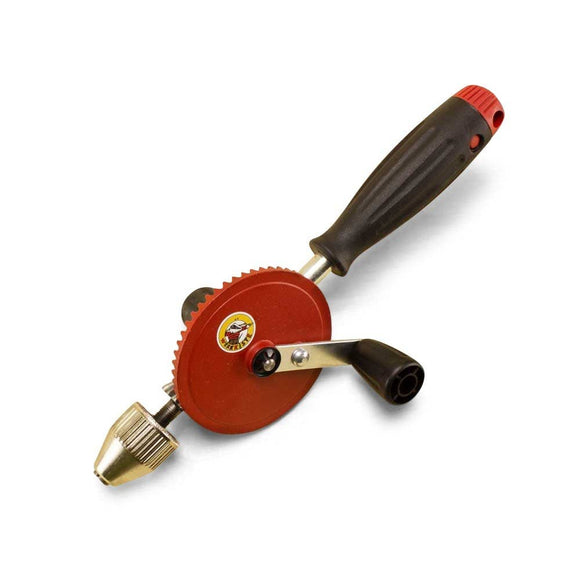 8 mm hand drill with 5 pieces wood drill set - Snedkerværktøj