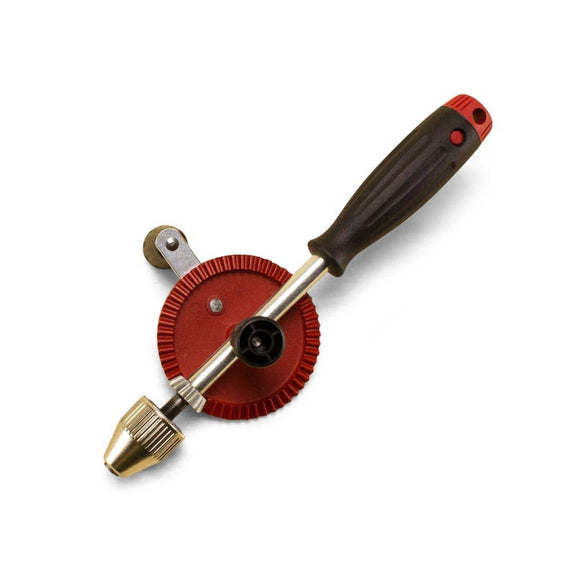 8 mm hand drill with 5 pieces wood drill set - Snedkerværktøj