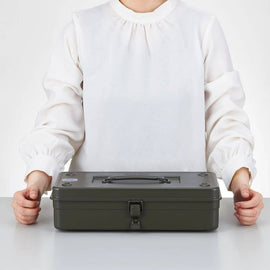 TOYO Steel Værktøjskasse T-350 – Khaki - 0