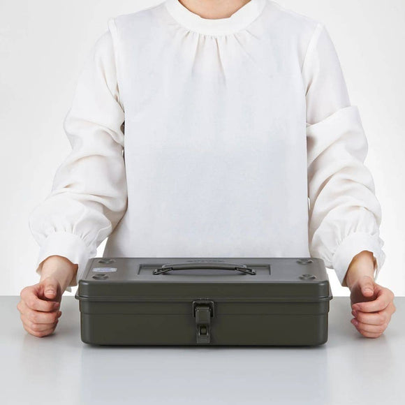 TOYO Steel Værktøjskasse T-350 – Khaki