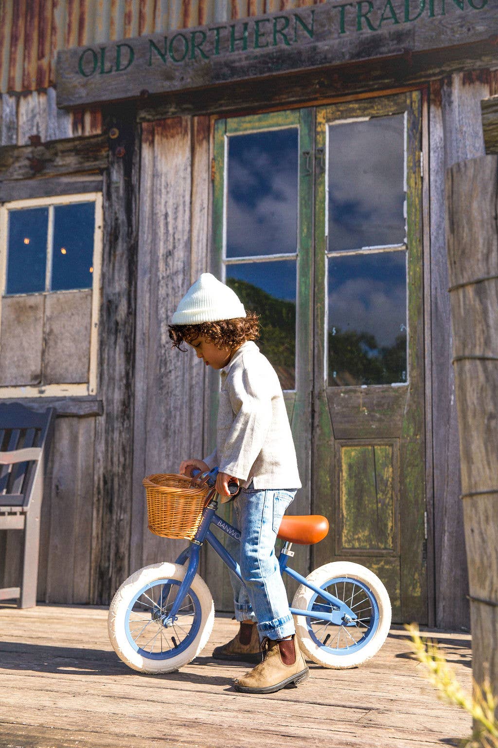 BANWOOD BALANCE BIKE FIRST GO VINTAGE - BLUE - Snedkerværktøj