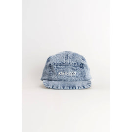 Banwood Washed 5 panel Cap - Denim 54 - Snedkerværktøj