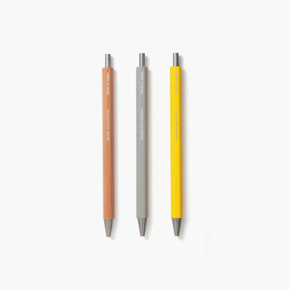 Stylo de poche - Cèdre - Jaune