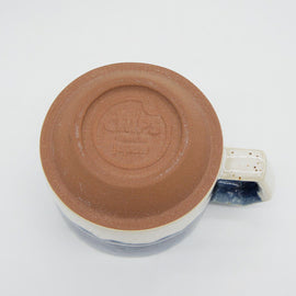 Chips StackMug – White / Navy Drop (Japansk keramik) - 0