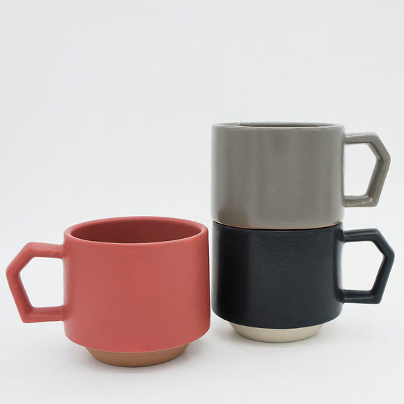 Chips StackMug – Mat Black (Japansk keramik)