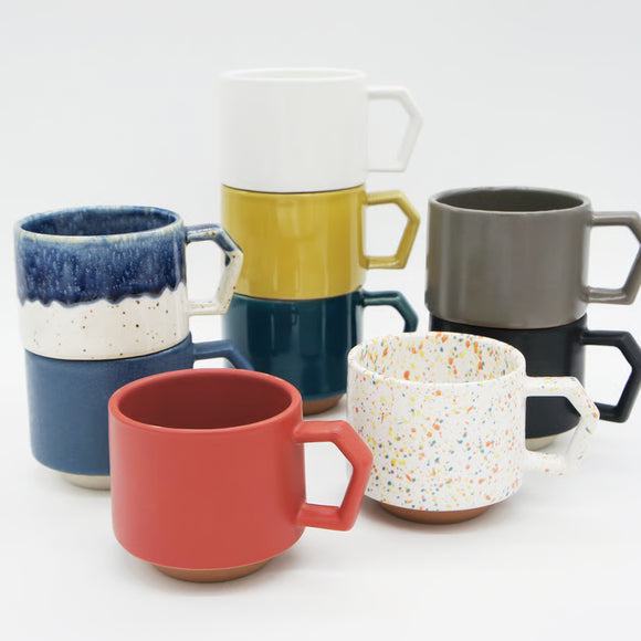 Chips StackMug – Mat Black (Japansk keramik)