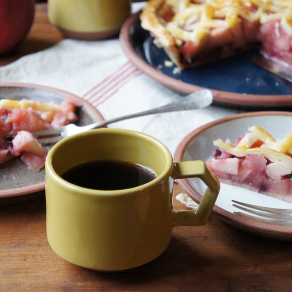 Chips StackMug – Solid Mustard (Japansk keramik)