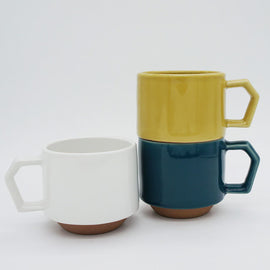 Chips StackMug – Solid White (Japansk keramik) - 0