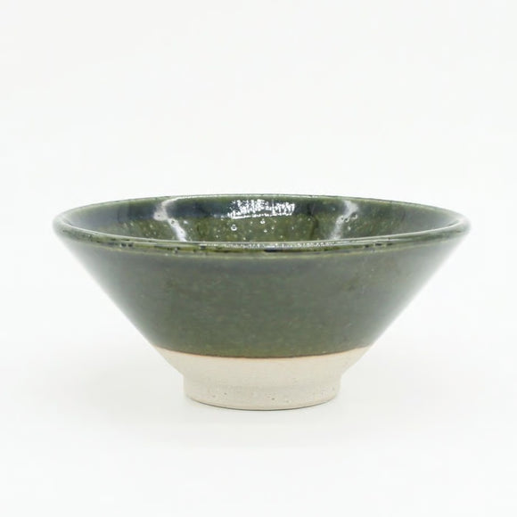 Heuge Rice Bowl – Oribe (Mino-keramik fra Japan)