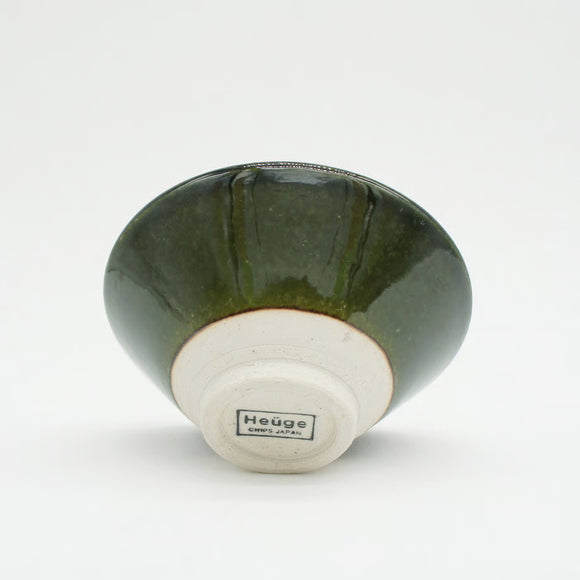 Heuge Rice Bowl – Oribe (Mino-keramik fra Japan)