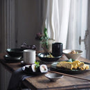 Heuge Rice Bowl – Oribe (Mino-keramik fra Japan)-7