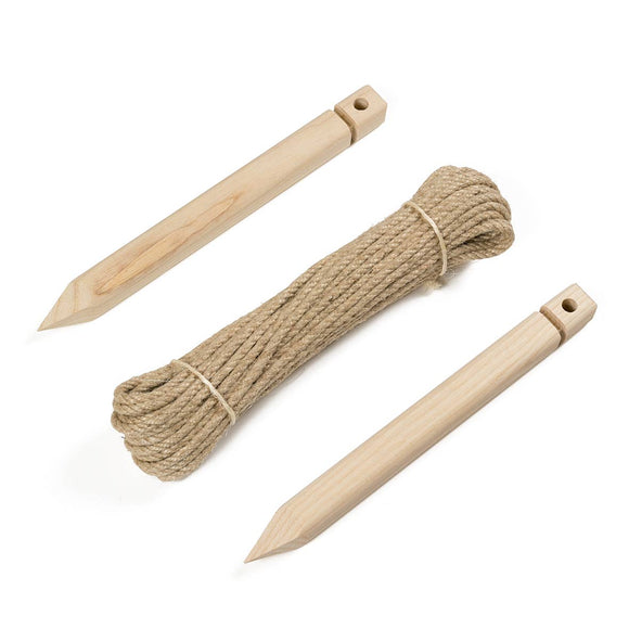 Gardener beech cord + hemp rope - Snedkerværktøj