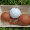 Gavesæt med selvvandingskrukker i håndlavet terrakotta – smuk og bæredygtig gaveidé - Snedkerværktøj