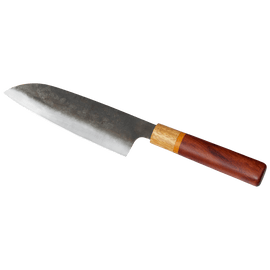 Håndlavet Asiatisk Allround Køkkenkniv i Kulstofstål (19 cm) - Snedkerværktøj