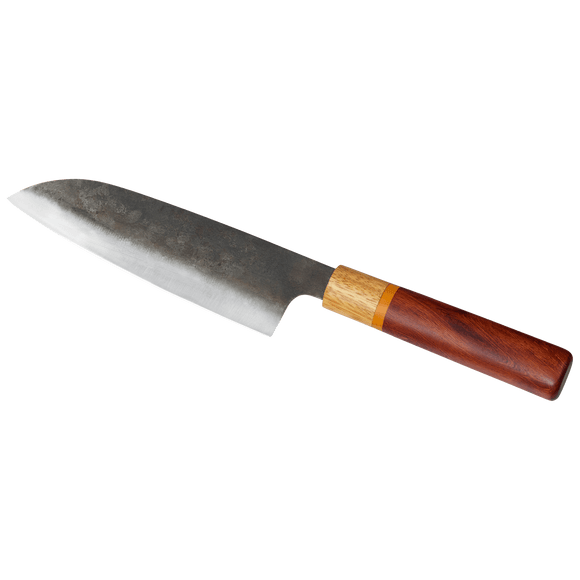 Håndlavet Asiatisk Allround Køkkenkniv i Kulstofstål (19 cm) - Snedkerværktøj