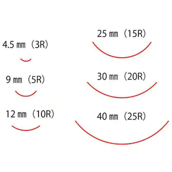 Læder Hjørnekniv 40 mm (25R) – Den største radius til kraftige emner - Snedkerværktøj