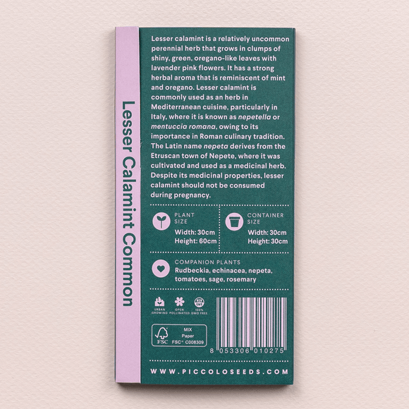 Lesser Calamint - Snedkerværktøj