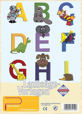 Løvsavsskabelon ABC - Snedkerværktøj