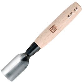 Michi Hamono Læder Hjørnekniv 25 mm (15R) – Japansk læderværktøj - Snedkerværktøj