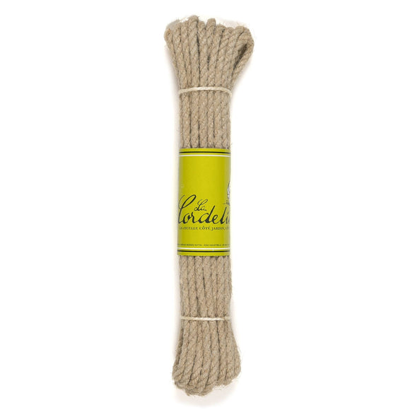 Natural hemp rope 10 meters - 4 sizes - Snedkerværktøj