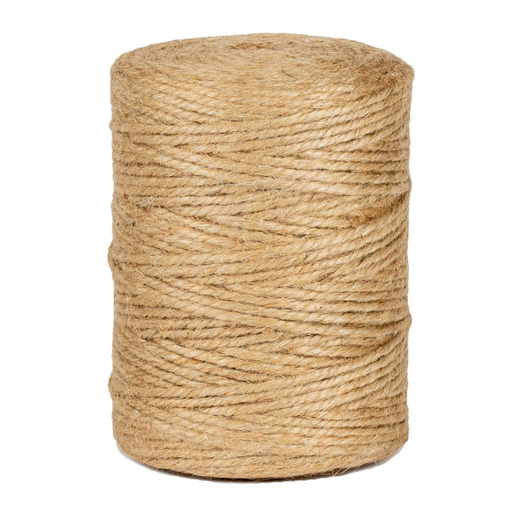 Natural Jute Twine 3.5mm ±200m - Snedkerværktøj