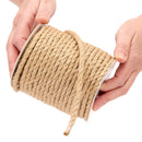 Natural Jute Twisted Rope – Various Diameters - Snedkerværktøj