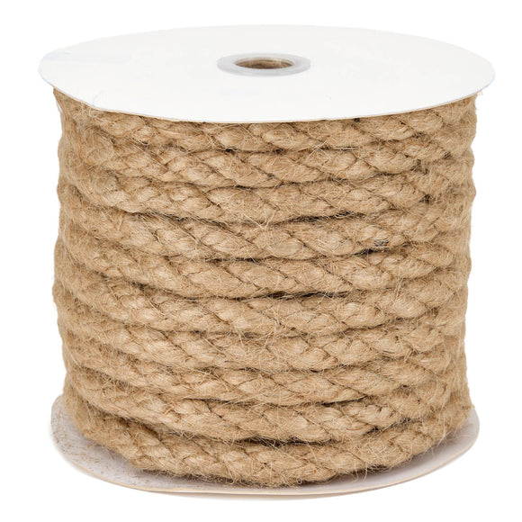 Natural Jute Twisted Rope – Various Diameters - Snedkerværktøj