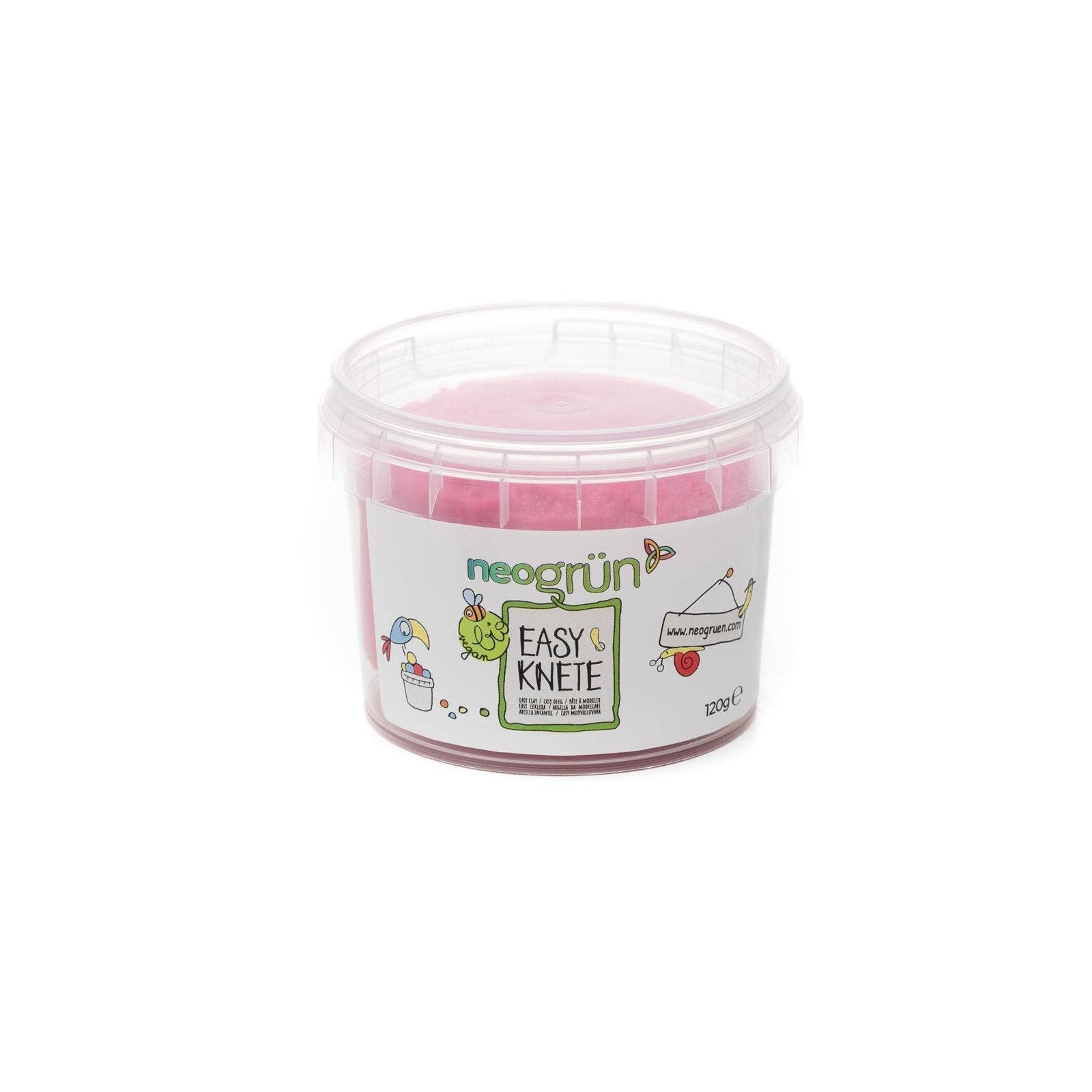 Organic Vegan Easy Dough 120g - pink - Snedkerværktøj