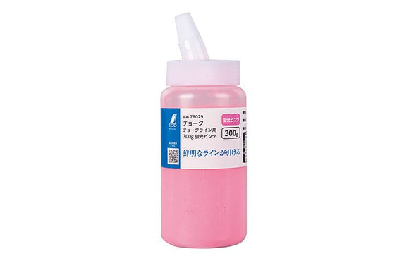 Pink Kridtpulver, 300g - Snedkerværktøj