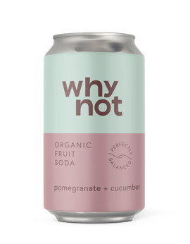Pomegranate + Cucumber - Organic Fruit Soda (can) - Snedkerværktøj