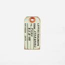 PORTE - CLÉS ÉTIQUETTE DE BAGAGE BEIGE - Snedkerværktøj