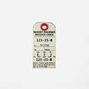 PORTE - CLÉS ÉTIQUETTE DE BAGAGE BEIGE - Snedkerværktøj