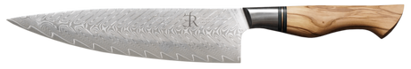 Ryda ST650 Damascus Kokkekniv 8" - Snedkerværktøj