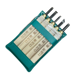 Sæt med Japanske Billedskærejern - Snedkerværktøj