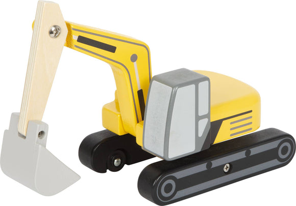 Shovel excavator with cabin | Vehicles | Wooden toy - Snedkerværktøj