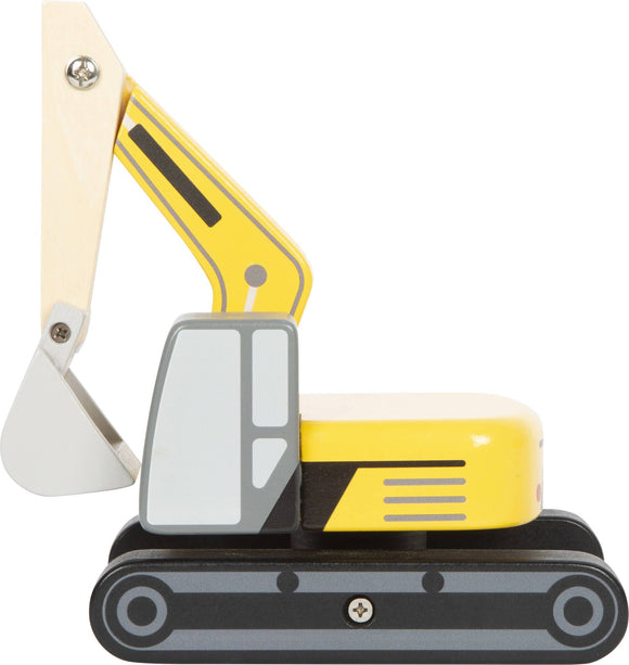 Shovel excavator with cabin | Vehicles | Wooden toy - Snedkerværktøj