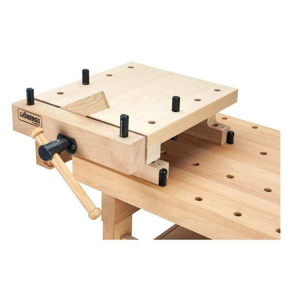 Sjöberg Nordic Pro 1400 – Stabil og Fleksibel Høvlbænk i Massiv Bøg - Snedkerværktøj