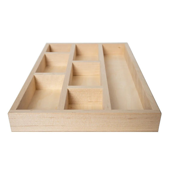 Sjöberg Opbevaringsbakke 7 i Bøg – Til Skabe og Moduler - Snedkerværktøj