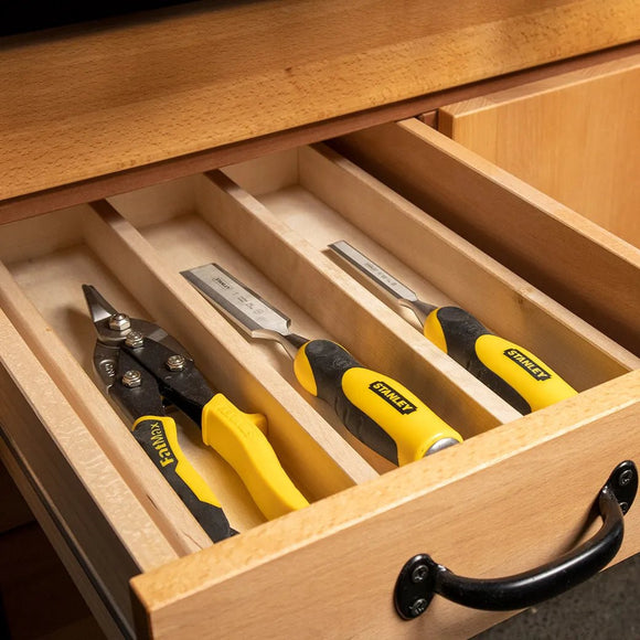 Sjöberg Opbevaringsbakke i Bøg – Til Skabe og Moduler - Snedkerværktøj