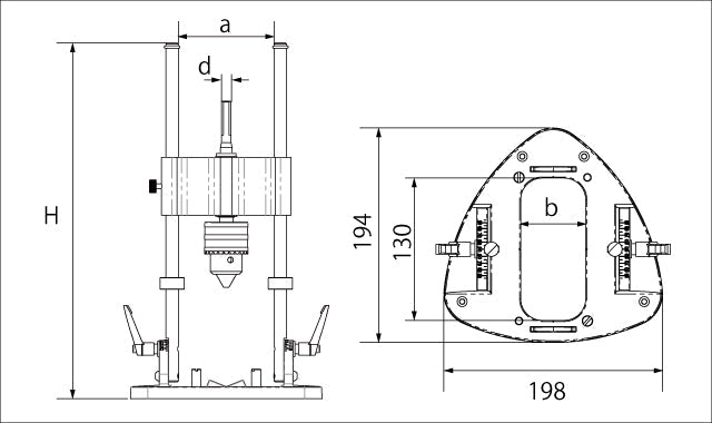 STAR-M No.50R Drill Stand RULO - Snedkerværktøj