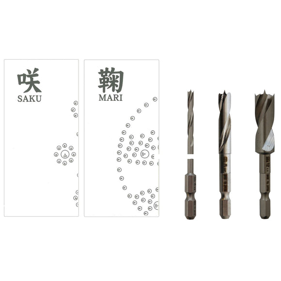 STAR - M Wabisabi Multi Drill Bit Sæt – Jubilæumssæt i begrænset oplag - Snedkerværktøj