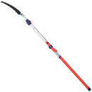 Teleskop Beskæringssav 1,8–2,8 m – 300 mm buet klinge - Snedkerværktøj