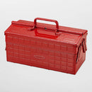 TOYO Steel Cantilever Værktøjskasse ST - 350 – Red - Snedkerværktøj