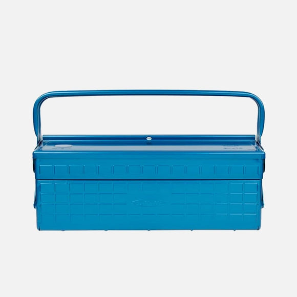 TOYO Steel Værktøjskasse GL - 410 – Blue (Made in Japan) - Snedkerværktøj